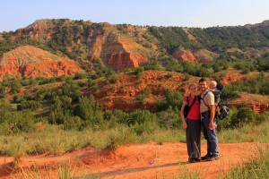 The Grabers in Palo Duro Canyon State Park